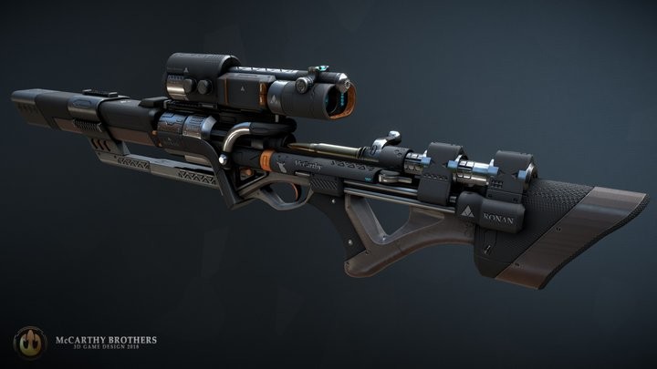 ArtStation - Ronan Rifle