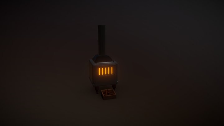 ArtStation - 3-December Day 2: Wood Stove