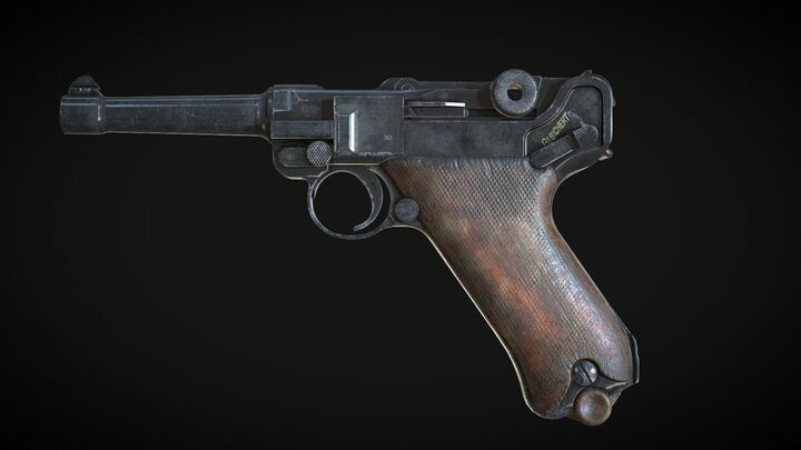 ArtStation - Luger P08