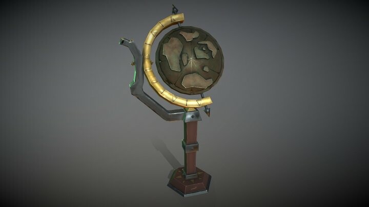 Merchant Globe Sea of Thieves Style