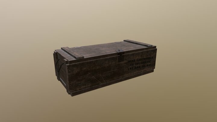 ArtStation - Ammo Crate