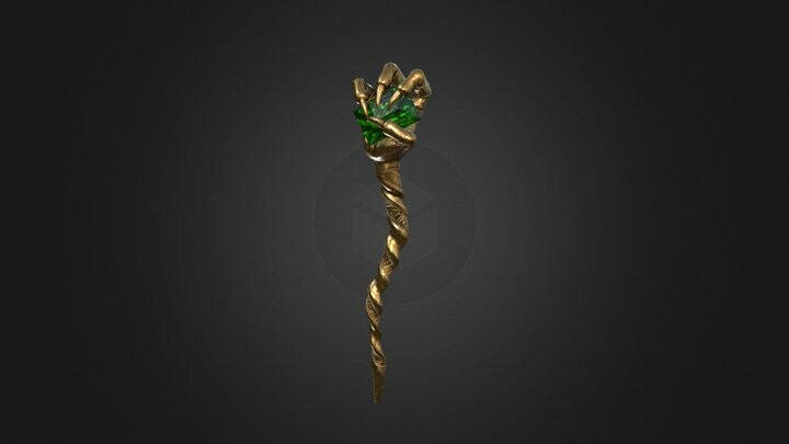 ArtStation - Urfin Juice golden scepter