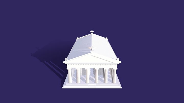 ArtStation - Greek Doric Temple Reconstruction