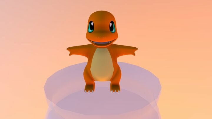 ArtStation - Charmander Pokémon