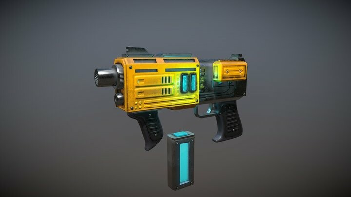 ArtStation - Plasma Gun