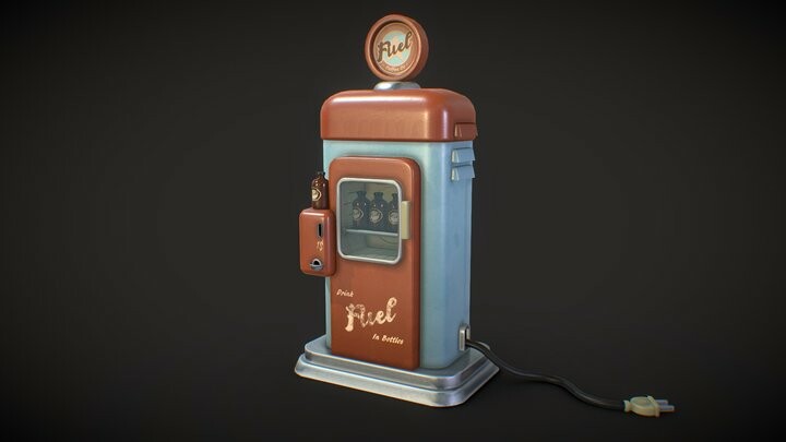 ArtStation - Retro Vending Machine