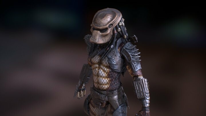 ArtStation - Predator Figure Scan