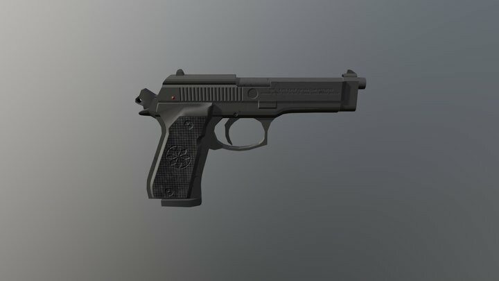 ArtStation - M9 Pistol