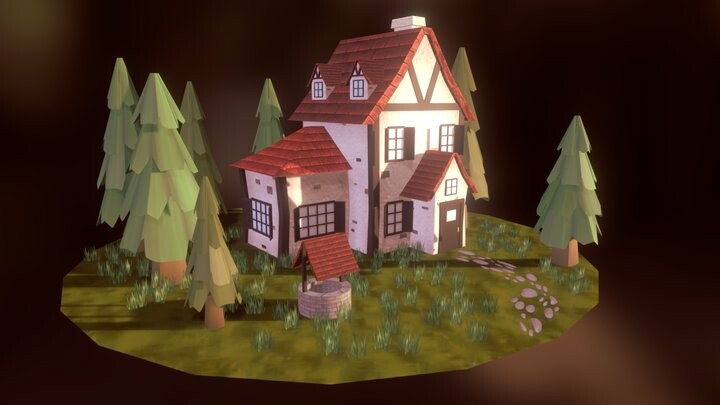 Little Lowpoly Cottage