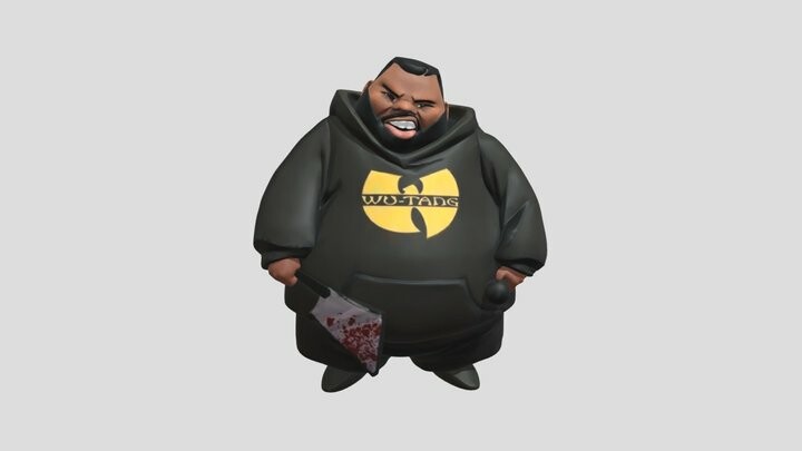 ArtStation - Wu-Tang Da Mystery of Chessboxin Character