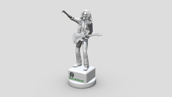 ArtStation - Bob Marley - 3D Printable