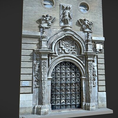 ArtStation - Romanesque Tympanum - 12th Century