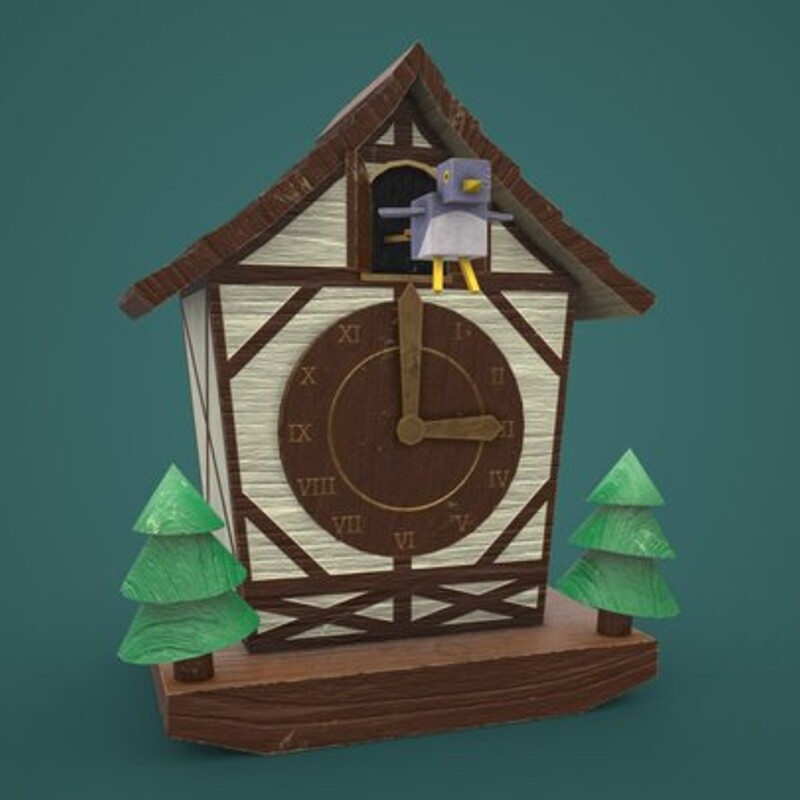 Wooden Cuckoo Clock