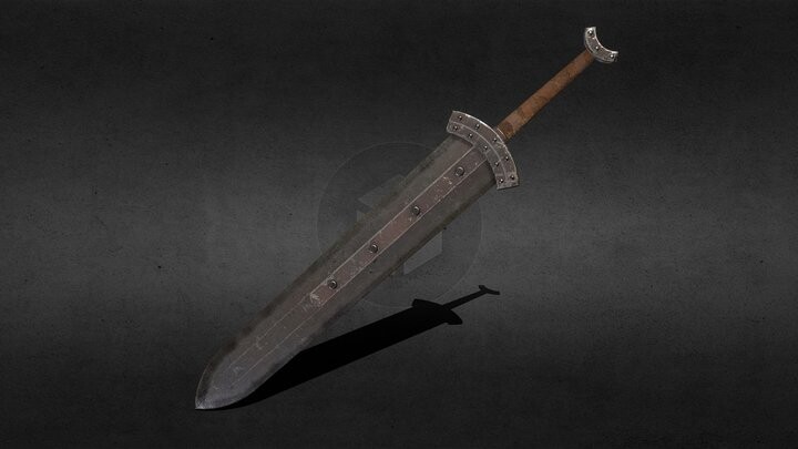 ArtStation - Remake - Brutal Greatsword / Blade: The Edge Of Darkness