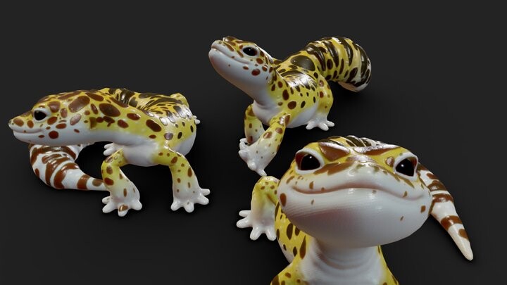 leopard gecko toy