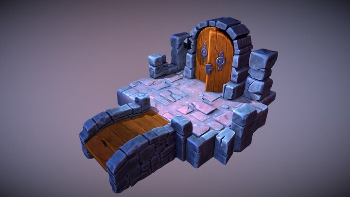 ArtStation - Stylized Gates