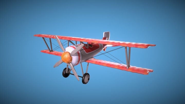 ArtStation - Toy Plane