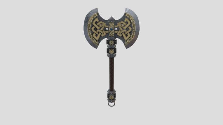 Artstation - Dwarf Axe