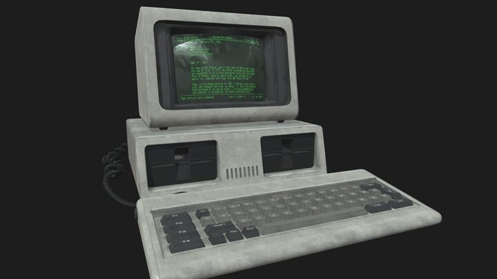 ArtStation - Old Computer