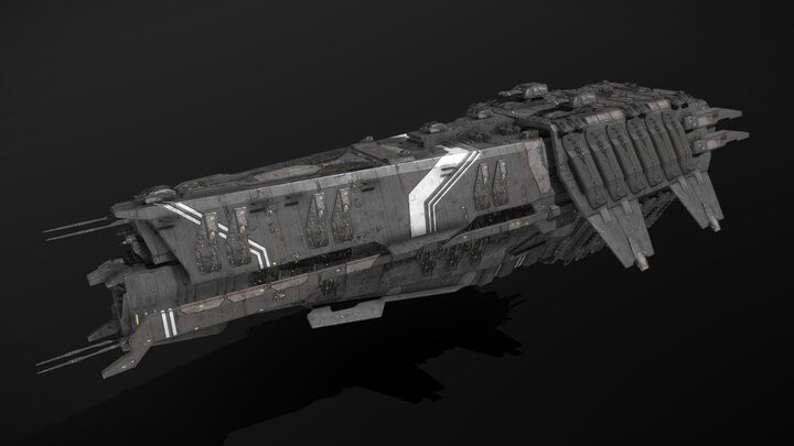 ArtStation - Progenitor Battleship