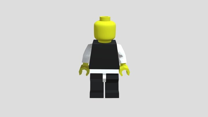 Artstation Lego Man With Animations