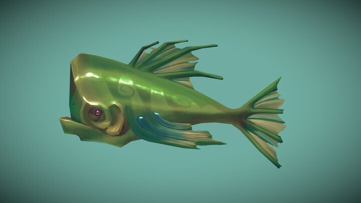 ArtStation - Project Spark Fish Fanart