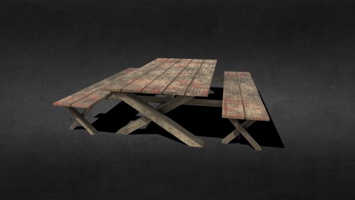 ArtStation Wooden Table   Artdan 9cf6a32c86b042408530d7705da53d2a 