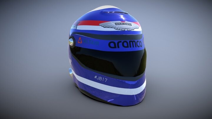 ArtStation - F1 Helmet Commission