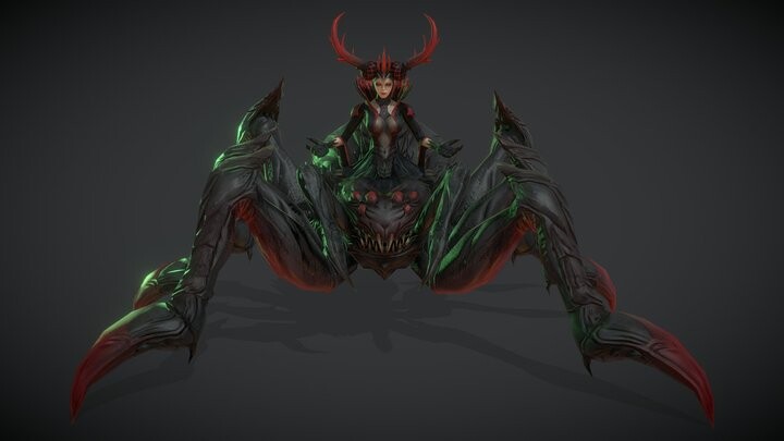 ArtStation - Spider D