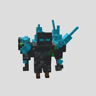 Hunter Diamond Armor Minecraft Skin