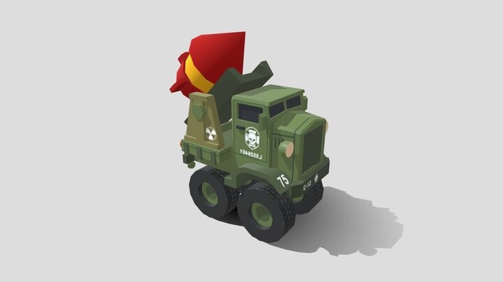 ArtStation - Big Rig Rocket