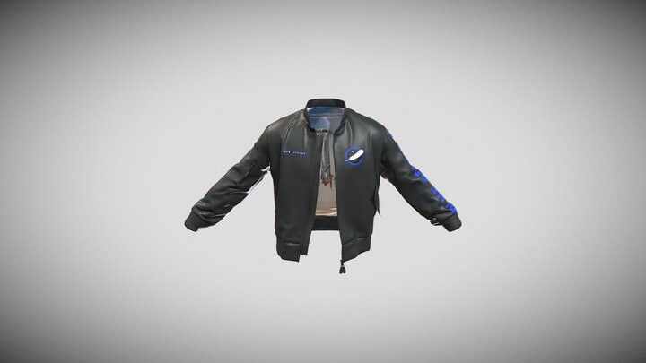 Jacket High Poly Model - 3D Model by Incredimate Studio