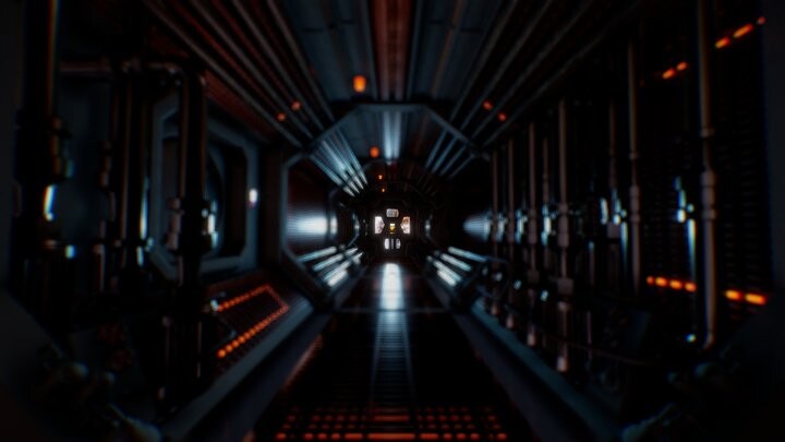 ArtStation - sci-fi tunnel