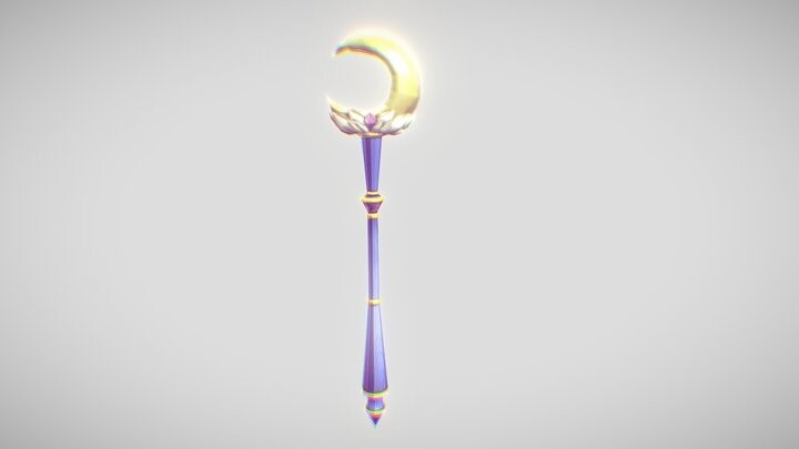 ArtStation - Magical Moon Sceptre