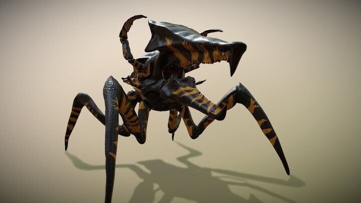 ArtStation - Starship Troopers Z Warrior Bug