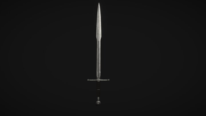Damascus Excalibur Sword