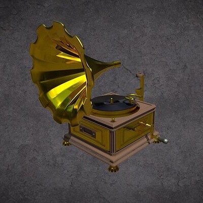 Gold Gramophone - Work in Progress