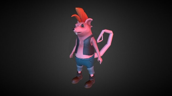 ArtStation - Punk Rat