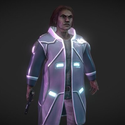 First Character Sculpting Attempt - Uni Assignment