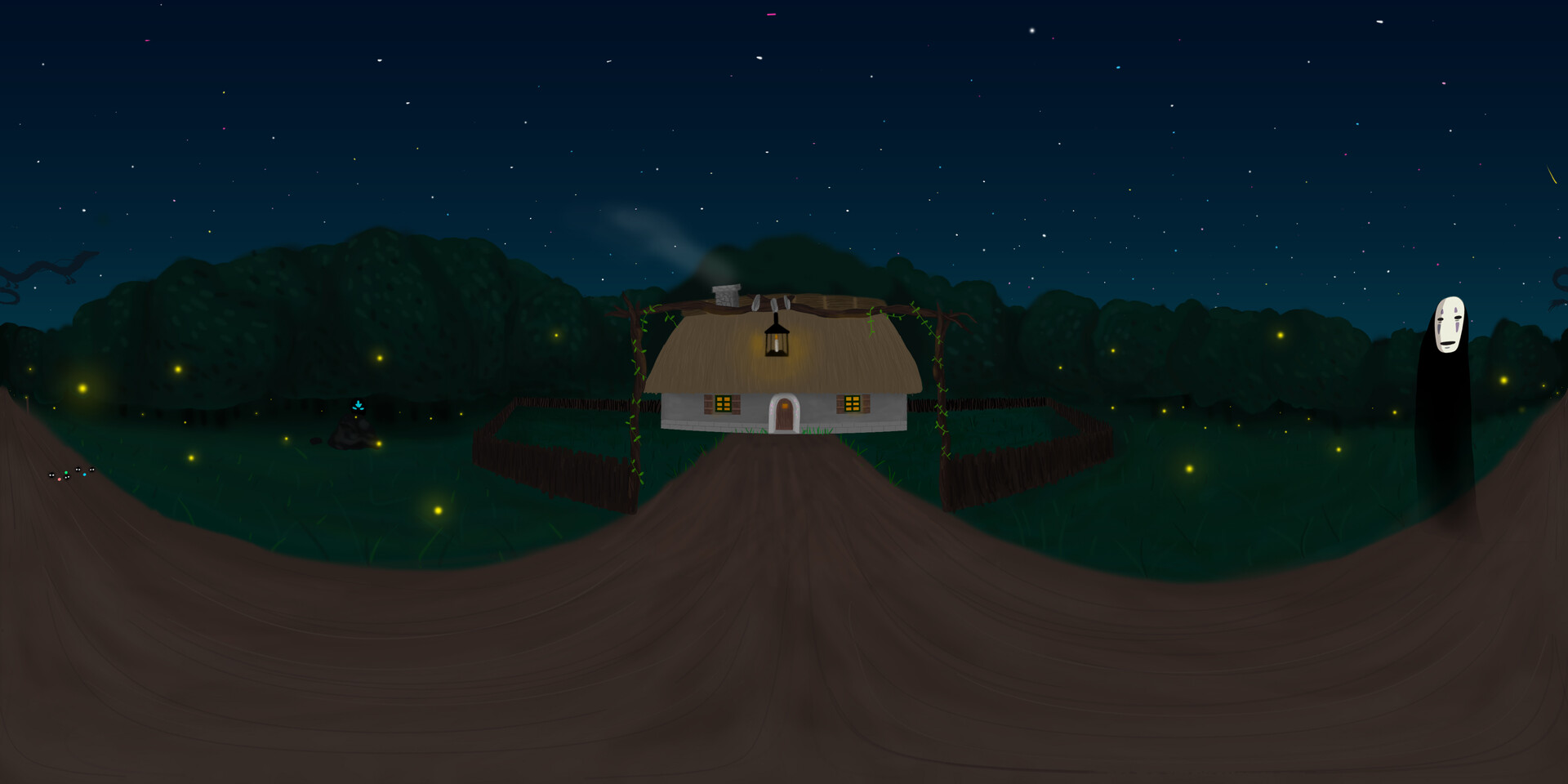 ArtStation Zeniba's Home Spirited Away