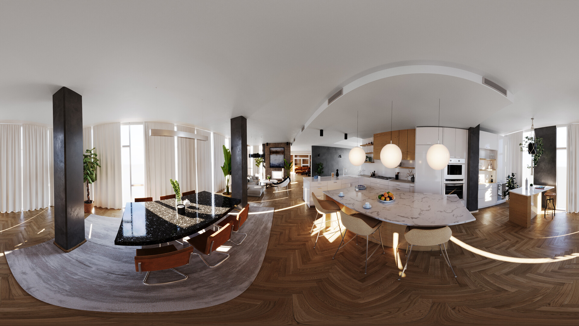 ArtStation Eliot Tower 360 degree view