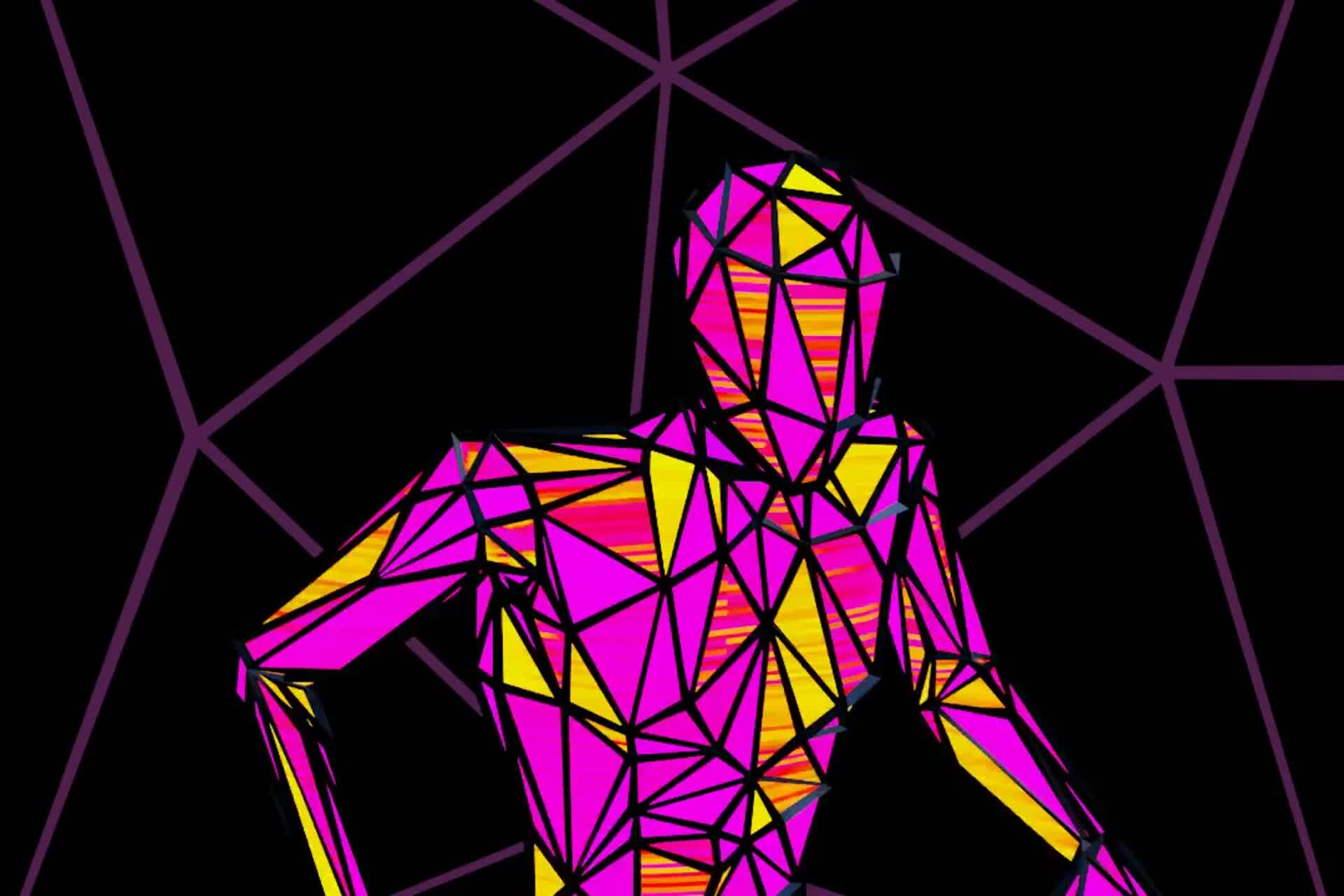 ArtStation - Wireframe Character Animation