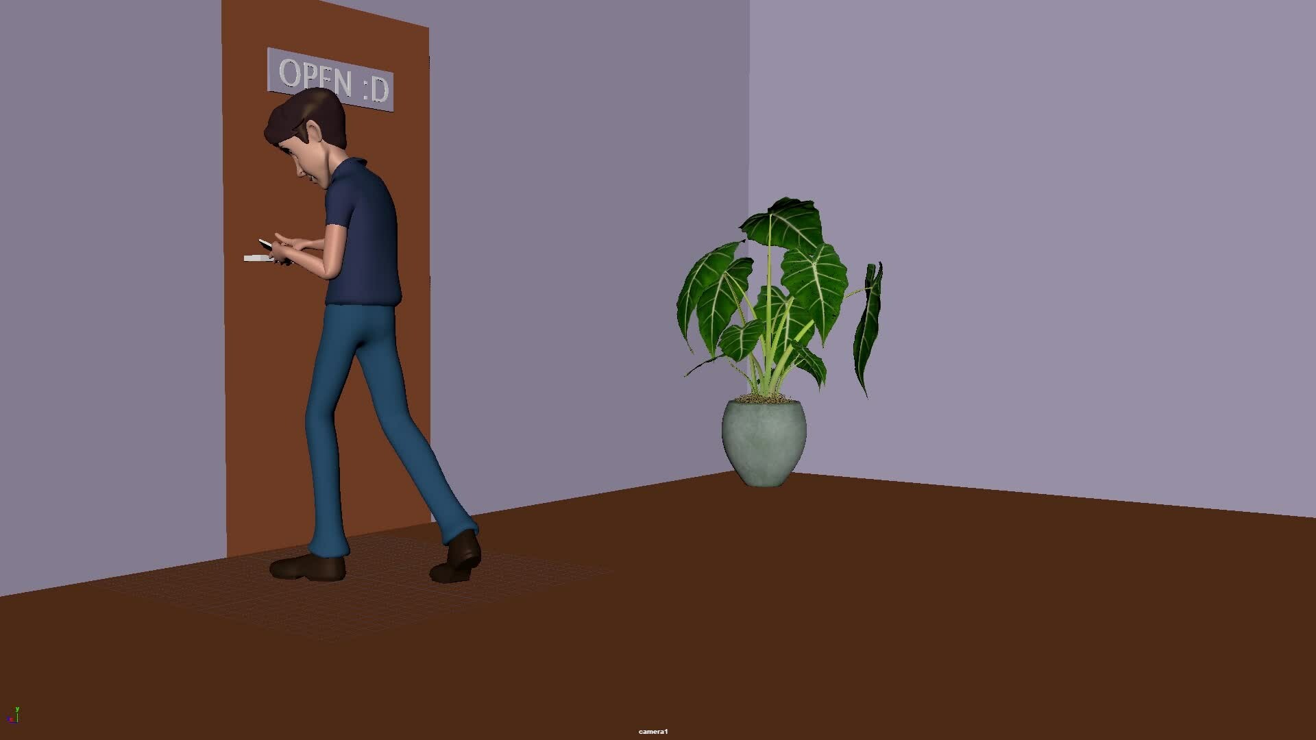 ArtStation The Door Is Stuck! Animation