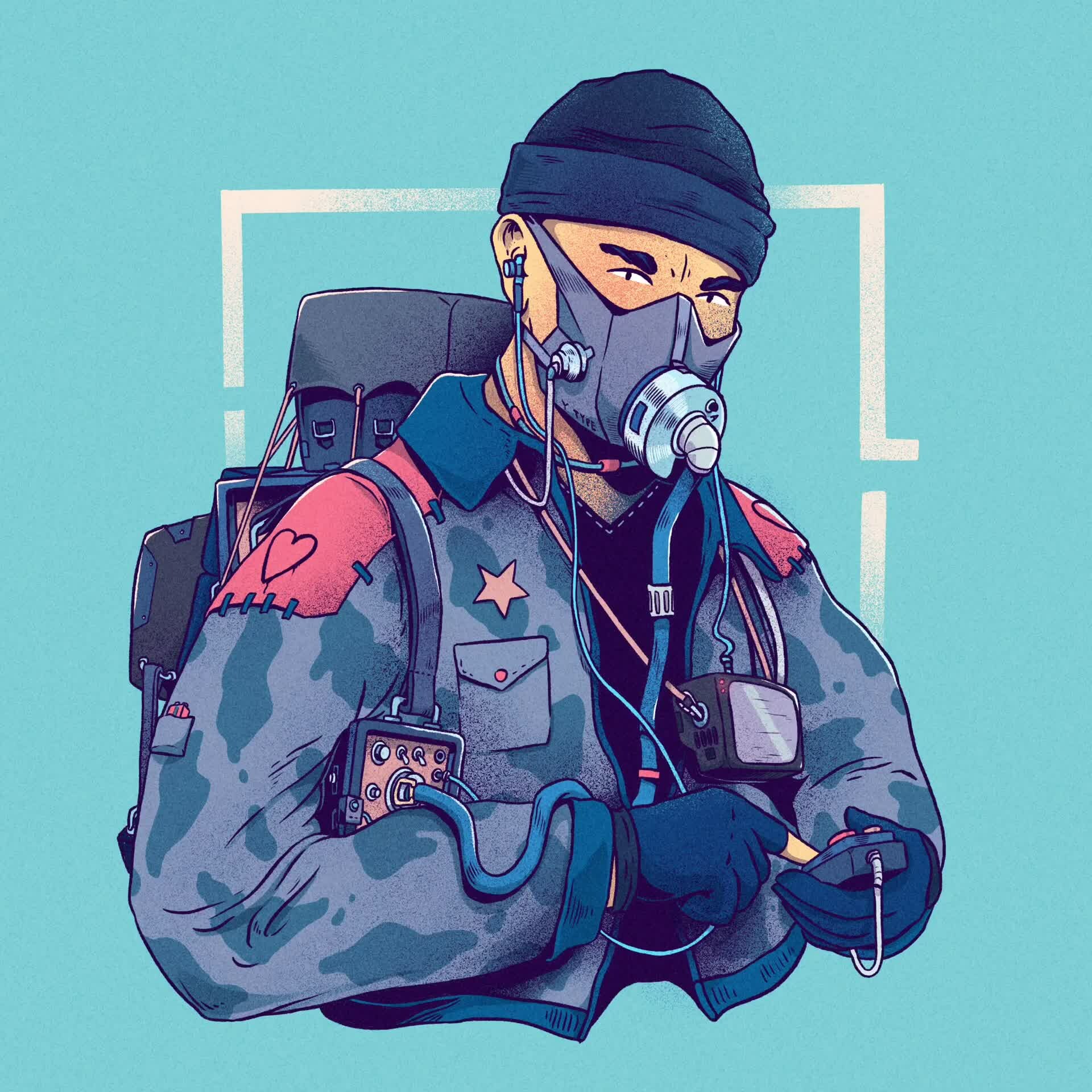 ArtStation - Cyberpunk Guy