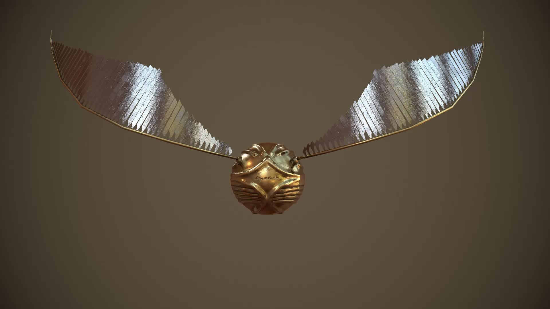 3D Golden Snitch from Harry Potter - Finished Projects - Blender