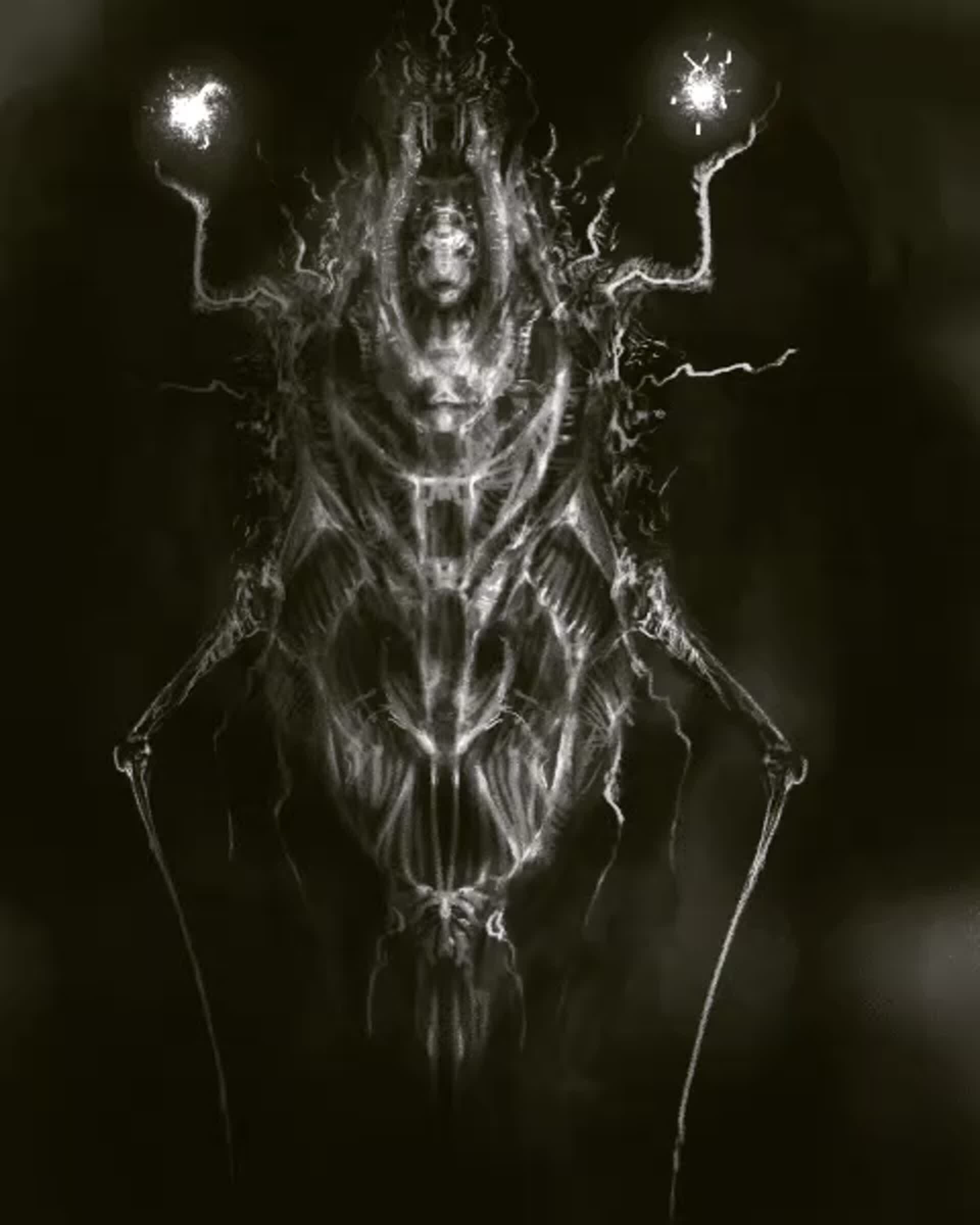 ArtStation - Quick Creature Symmetry Sketch