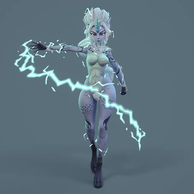 Kirin Girl (Stylized)