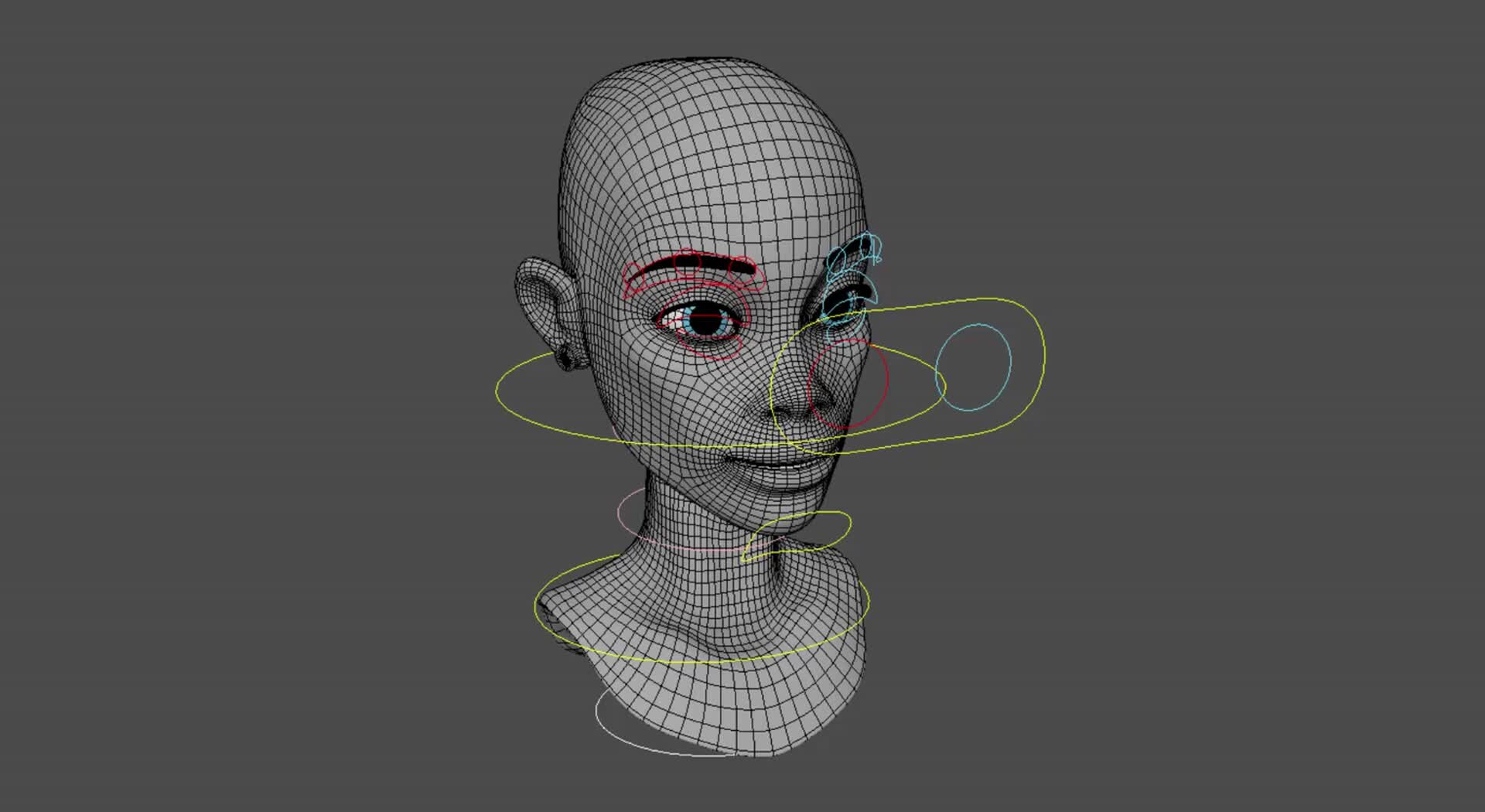 ArtStation   Facial Rigging Progress