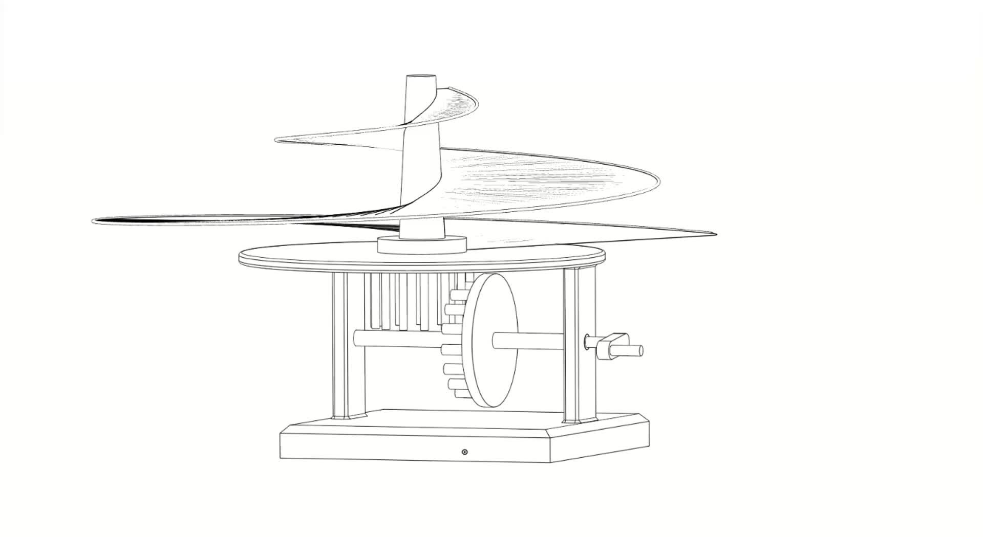 ArtStation Aerial screw