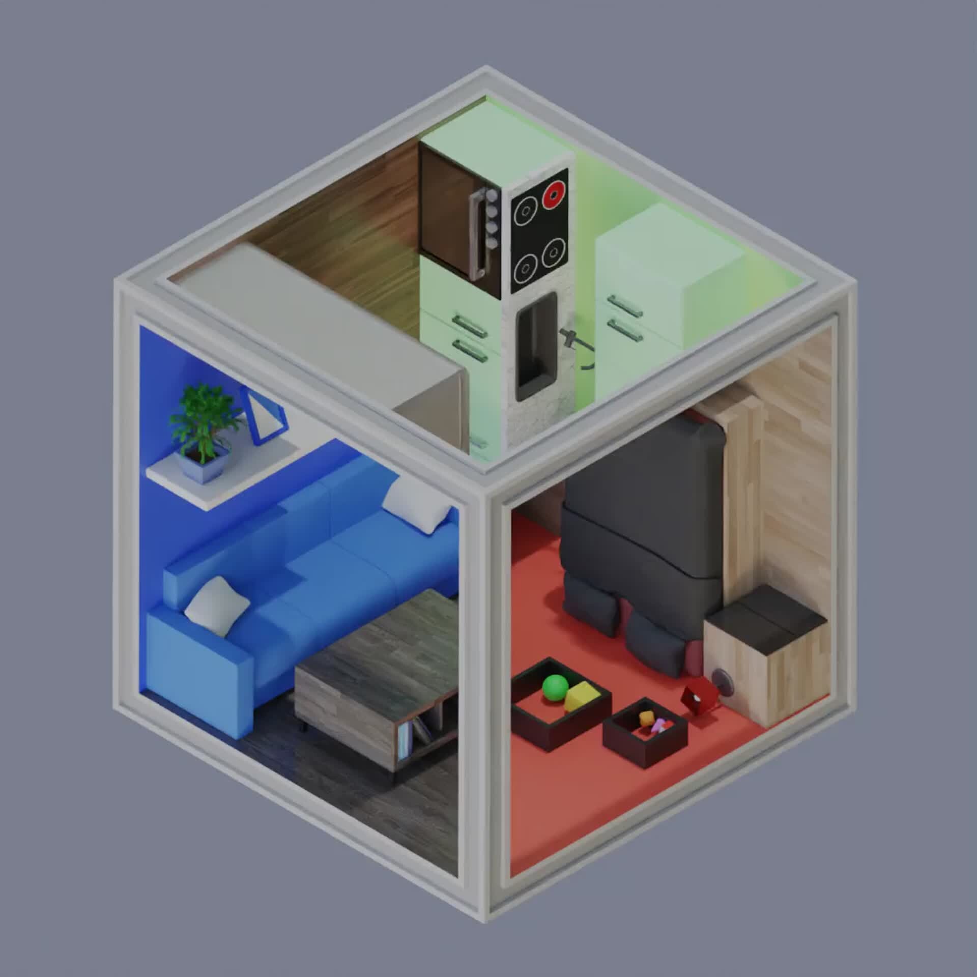 ArtStation - Complex Room